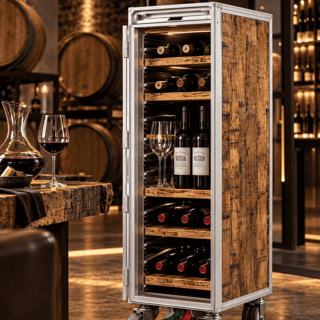 La Barrique (Wein Edition) - Flugzeugtrolley