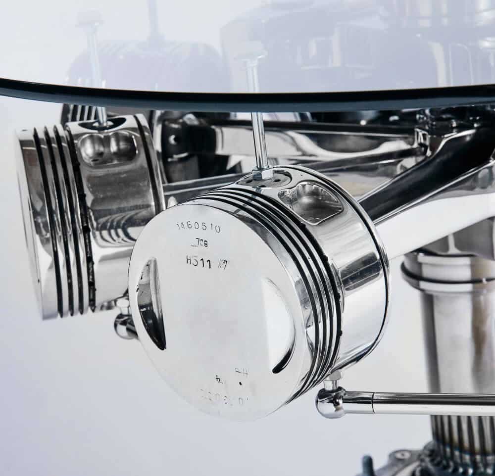 Skypak Coffee Table Star Crankshaft From Star Engine