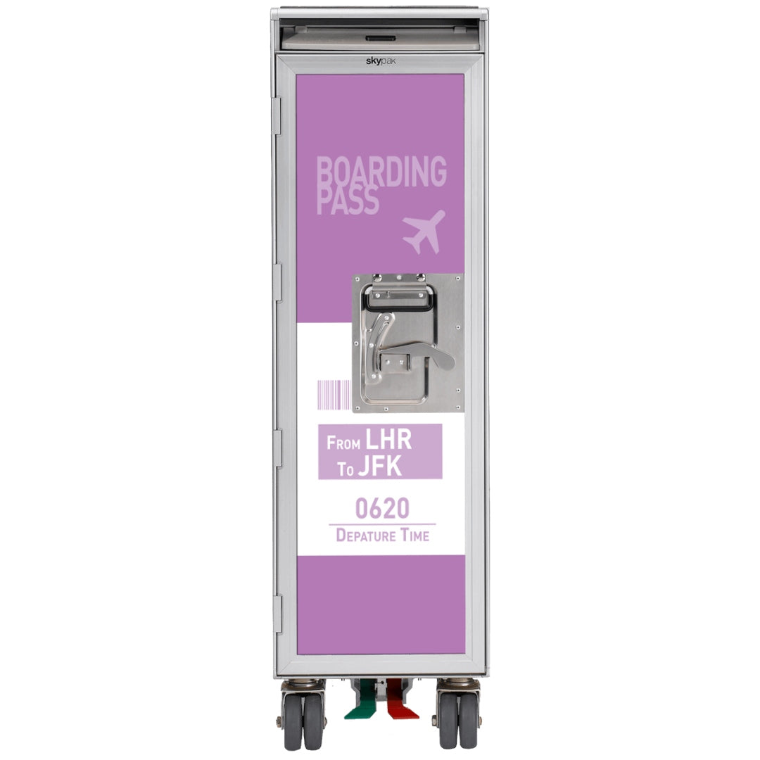 Skypak Boarding Pass - Flugzeugtrolley