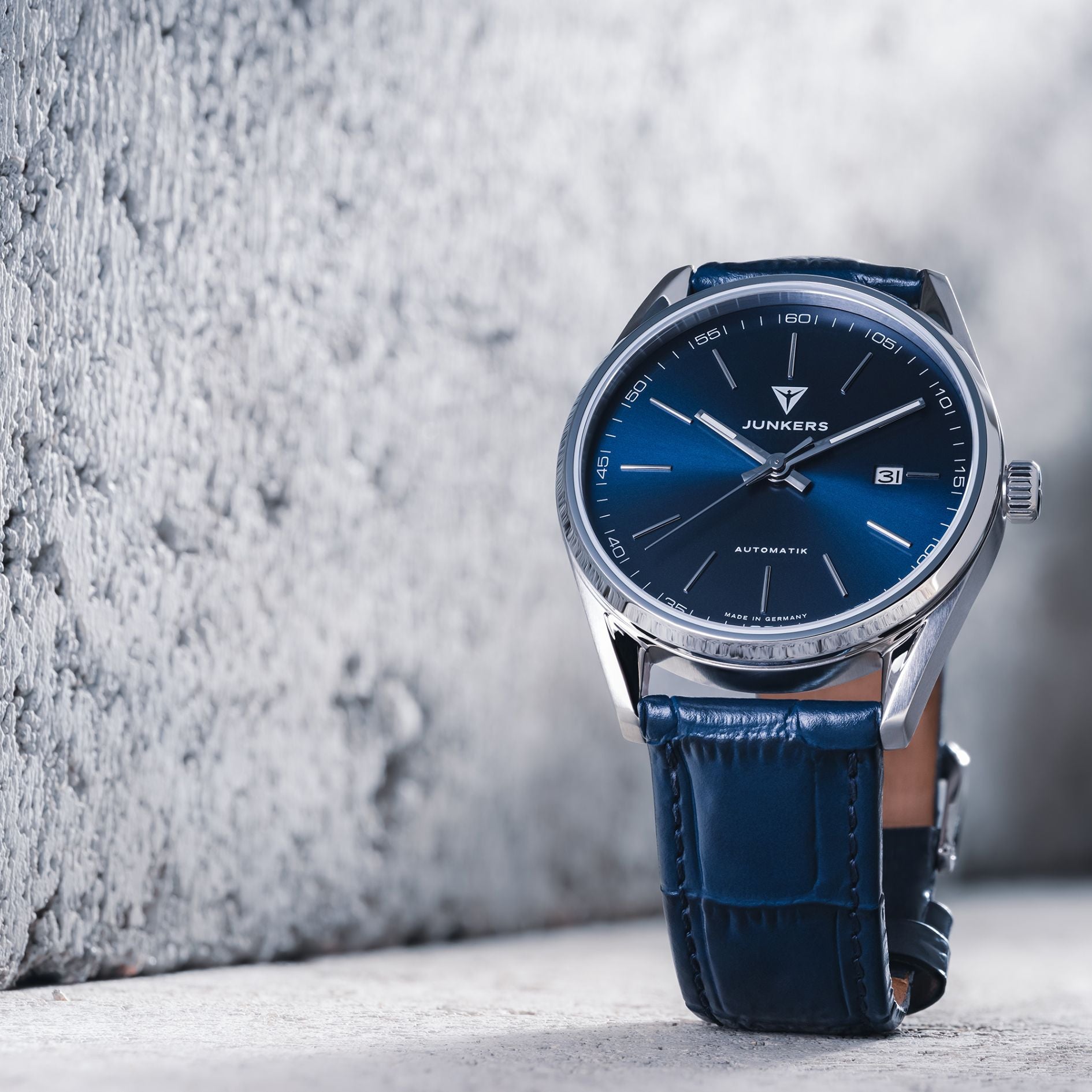 Professor Automatik Blau