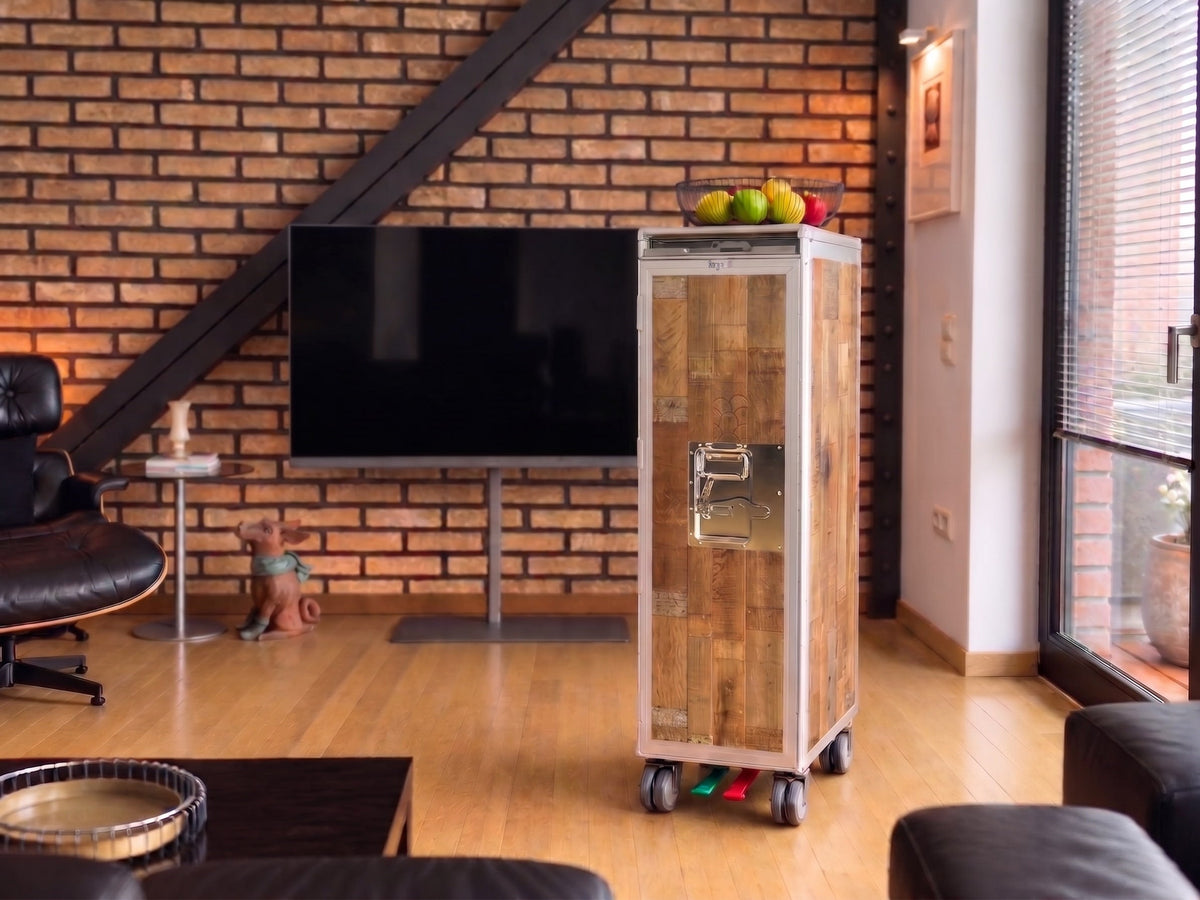 When a Skypak La Barrique Trolley Became a Personal Cocktail Bar