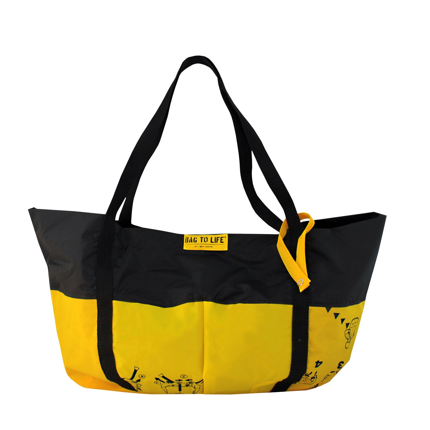 Airlie Beach Bag Schwarz - Strandtasche