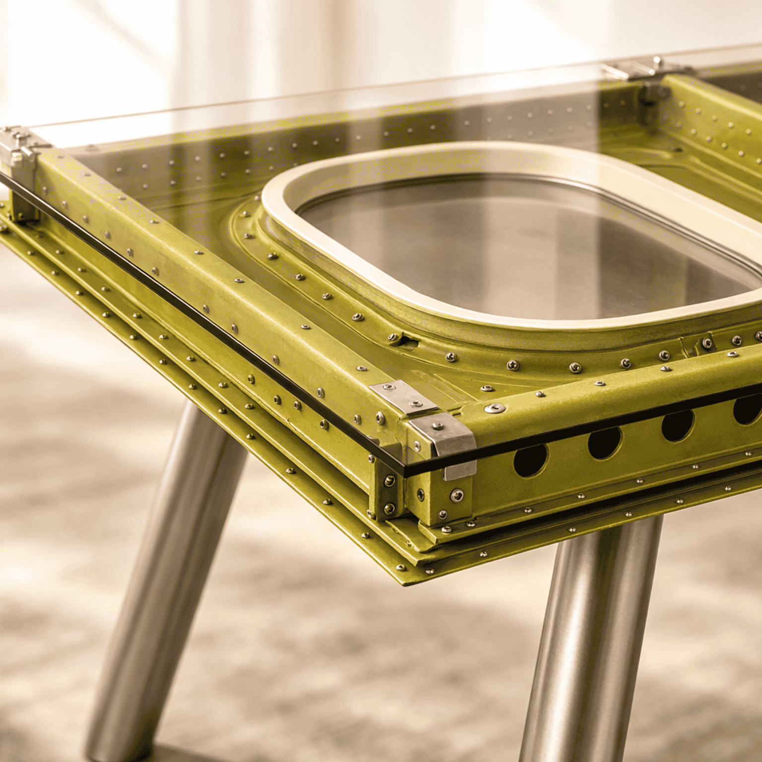 Conference table "SLOT" - 3-fold window segment