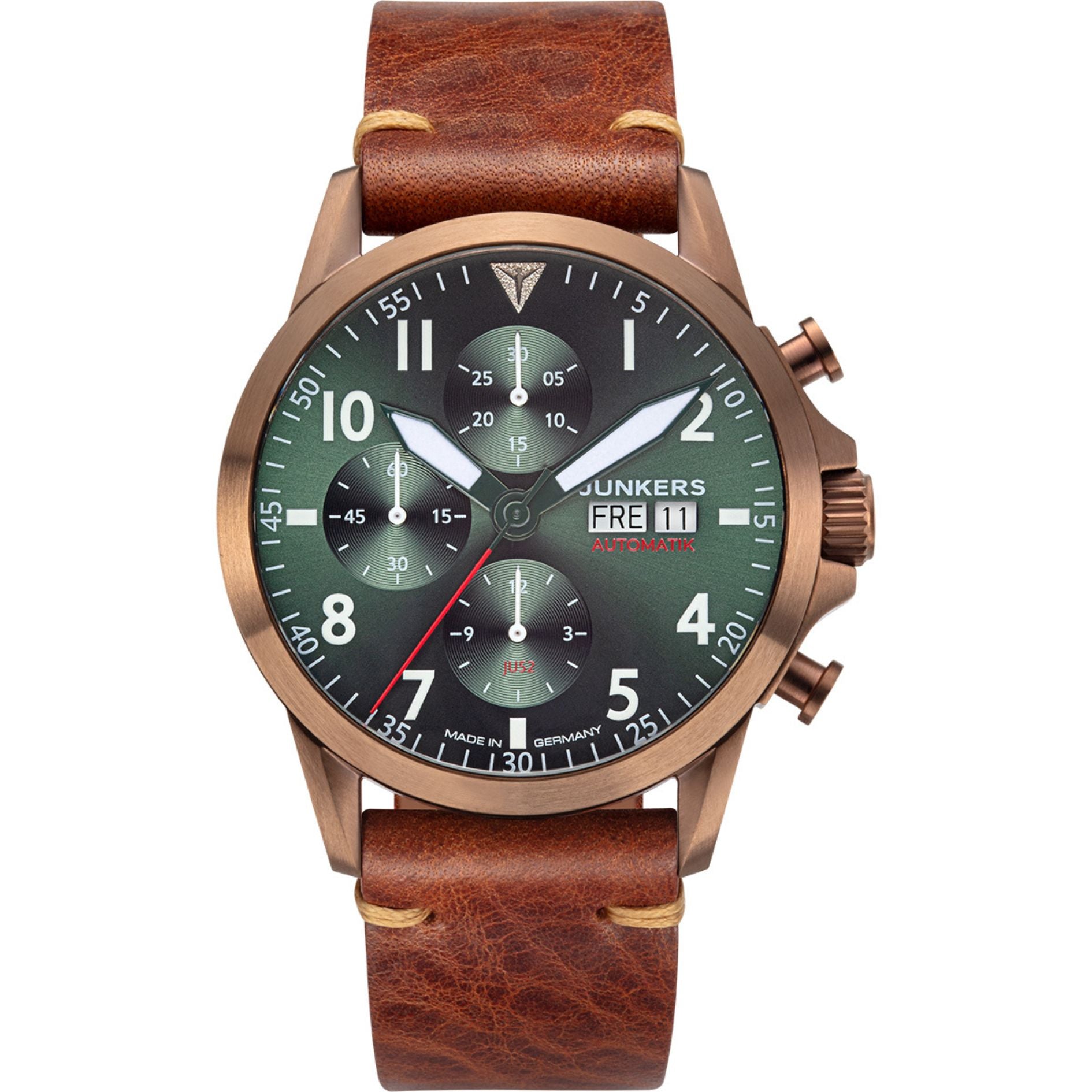 JU 52 Aviator Chronograph Grün