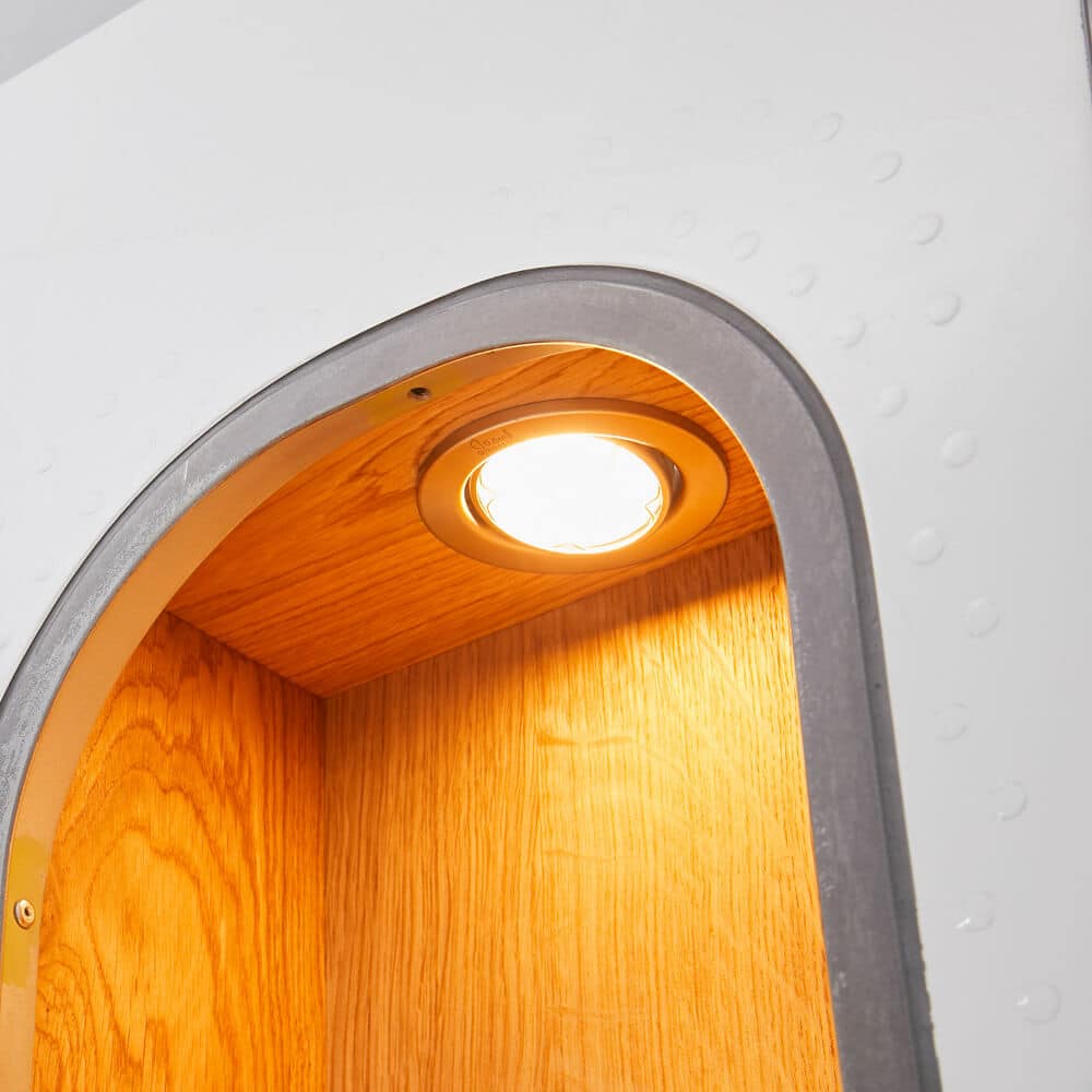 Skypak Wallbar Duo A Silver Matt Window Segment