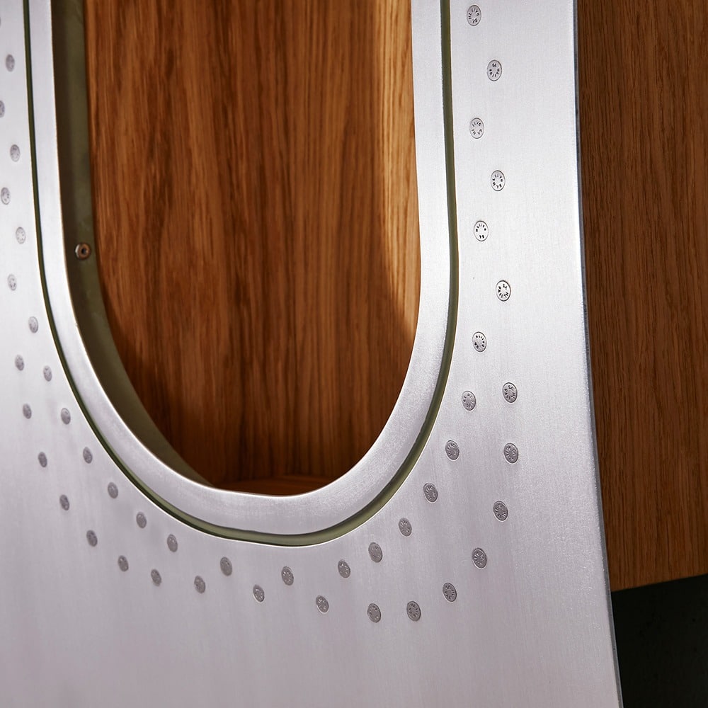 Skypak Wallbar One Silber Matt Brushed Oak Solid Wood None Lighting